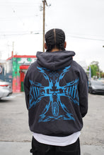 Load image into Gallery viewer, Blue Chopper Hoodie
