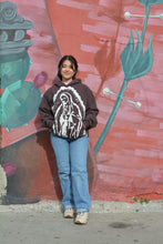 Load image into Gallery viewer, CHOCOLATE VIRGEN MARY HOODIE
