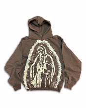 Load image into Gallery viewer, CHOCOLATE VIRGEN MARY HOODIE
